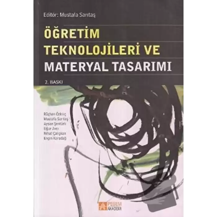 Öğretim Teknolojileri ve Materyal Tasarımı (Siyah Kapak)