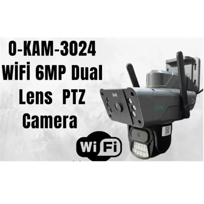 Okam O-Kam-3024 6Mp Wifi Ptz Kamera