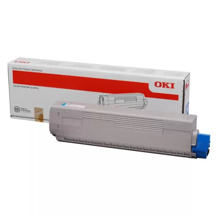 Oki C301-321 Mc342 1.500 Sayfa Cyan Mavi Toner 44973535