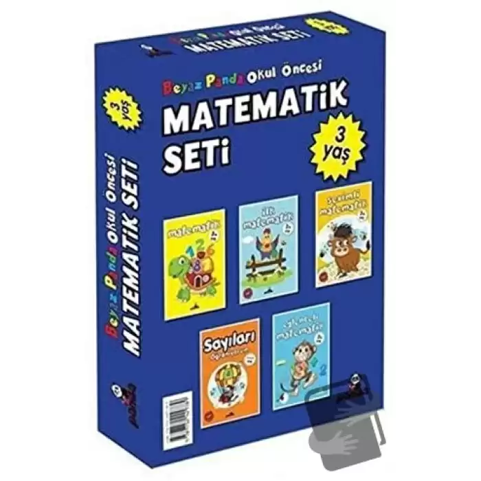 Okul Öncesi 3 Yaş Matematik Seti (5 Kitap)