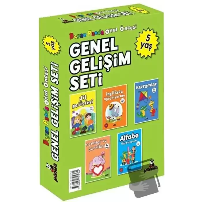 Okul Öncesi 5 Yaş Genel Gelişim Seti (5 Kitap)