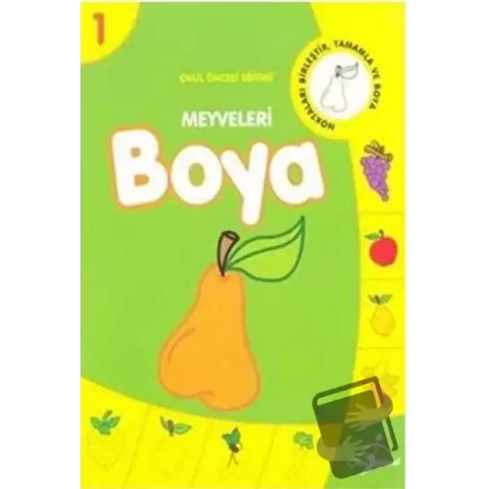 Okul Öncesi Boyamalı Alıştırma 10 Kitap Takım