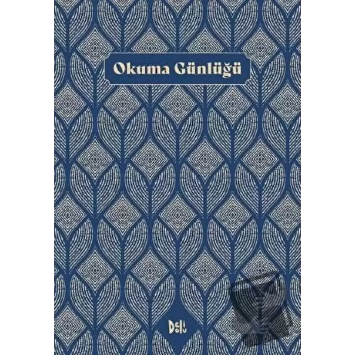 Okuma Günlüğü (Motifli - Lacivert) (Ciltli)