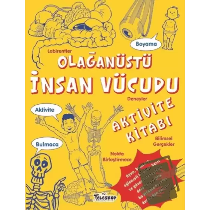 Olağanüstü İnsan Vücudu Aktivite Kitabı