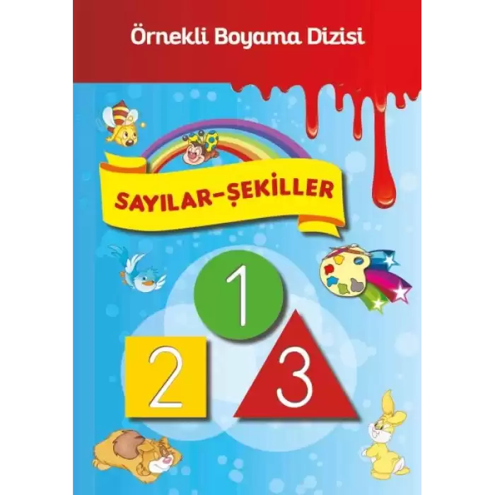 Örnekli Boyama - Sayılar - Şekiller