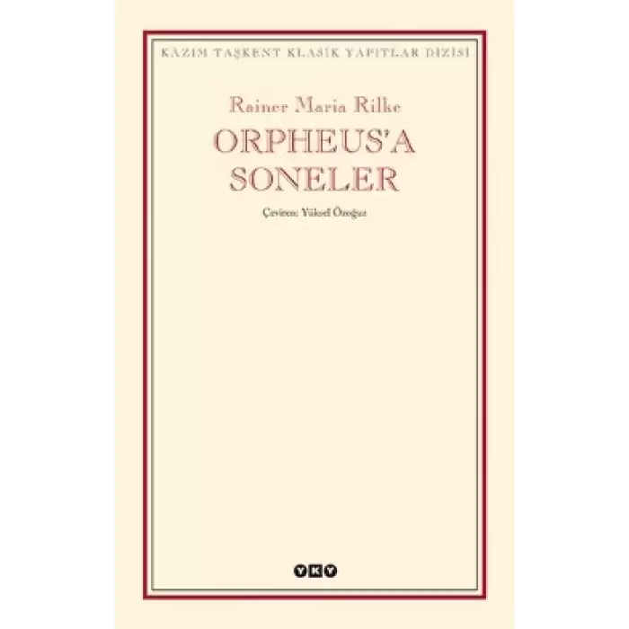 Orpheus’a Soneler