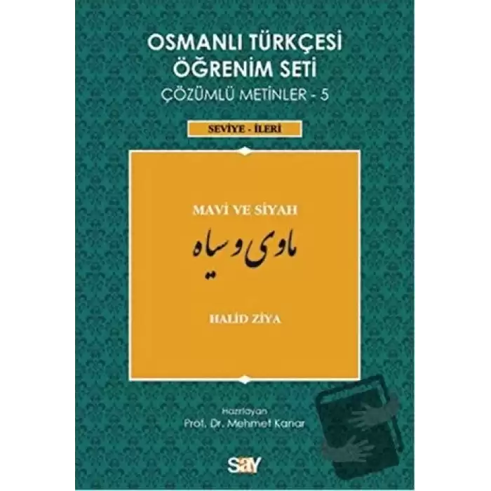 Osmanlı Türkçesi Öğrenim Seti 5 / Mavi ve Siyah