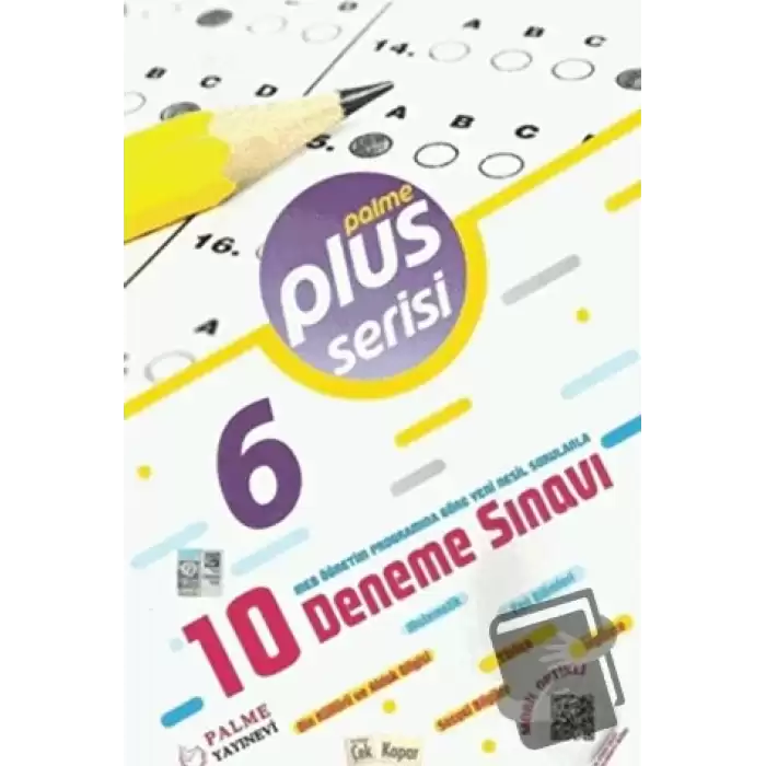 Palme 6. Sınıf 10 Deneme Sınavı Plus Serisi