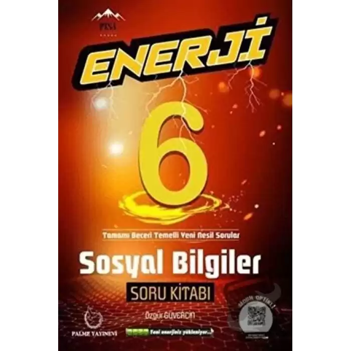 Palme 6. Sınıf Enerji Sosyal Bilgiler Soru Kitabı