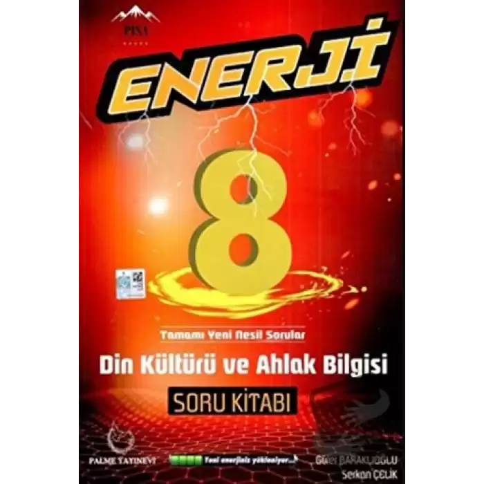 Palme 8. Sınıf Din Kültürü ve Ahlak Bilgisi Enerji Soru Kitabı