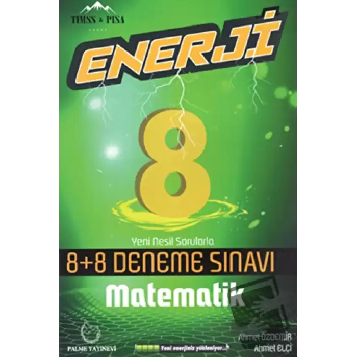 Palme 8. Sınıf Enerji Matematik 8+8 Deneme Sınavı