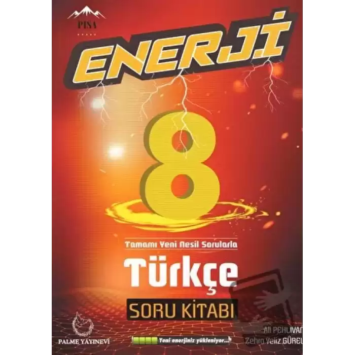 Palme 8. Sınıf Enerji Türkçe Soru Kitabı