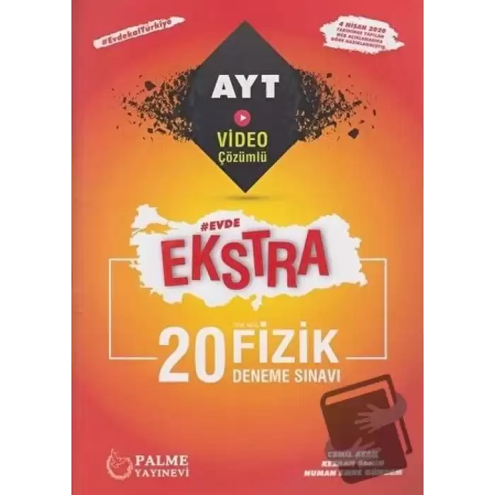 Palme YKS AYT Ekstra Fizik 20 Deneme Sınavı