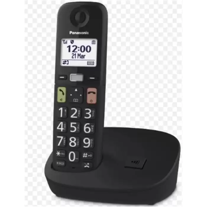 Panasonic Kx-Tgu110 Siyah Telsiz Dect Telefon