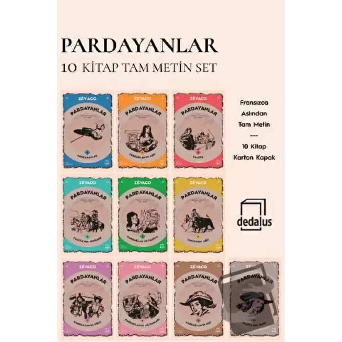 Pardayanlar Seti - 10 Kitap Takım