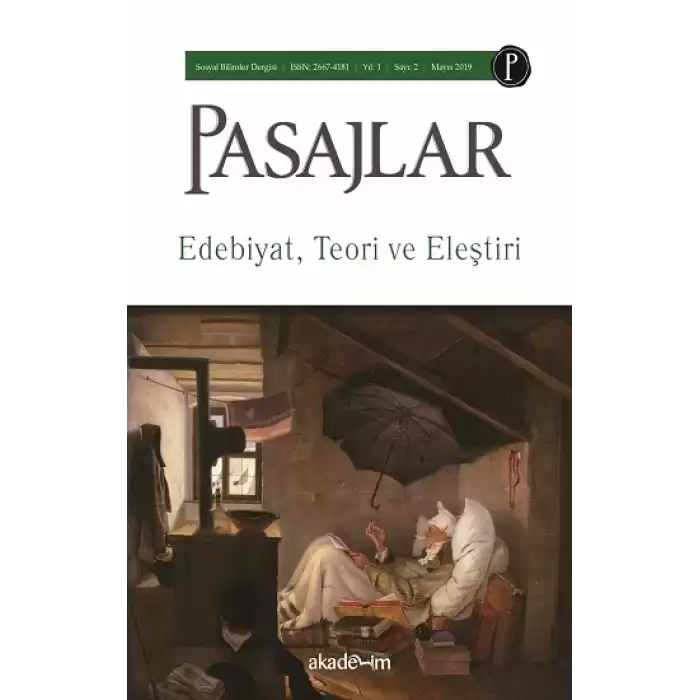 Pasajlar Sosyal Bilimler Dergisi Sayı: 2 Mayıs 2019