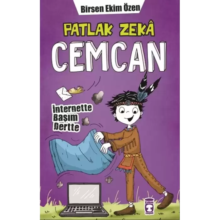 Patlak Zeka Cemcan - İnternette Başım Dertte (Fleksi Cilt)