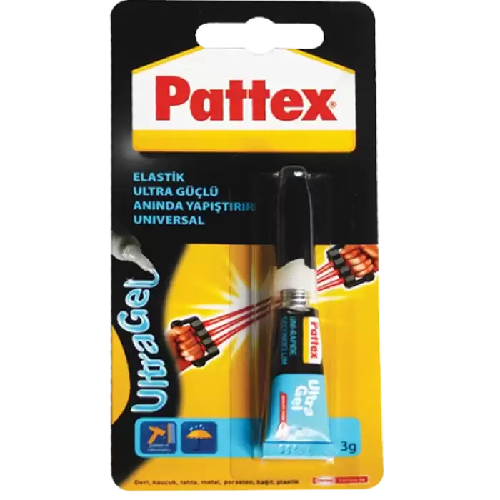 Pattex Japon Yapıştırıcı Gel Blisterli 3 Gr 1505805 - 16lı Paket