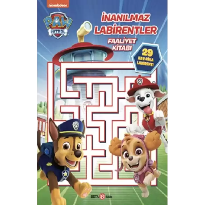 Paw Patrol İnanılmaz Labirentler Faaliyet Kitabı