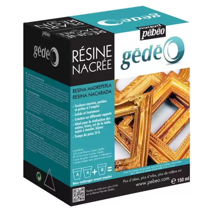 Pebeo Kit Gedeo Altın Sedef Reçine 150 Ml 766161