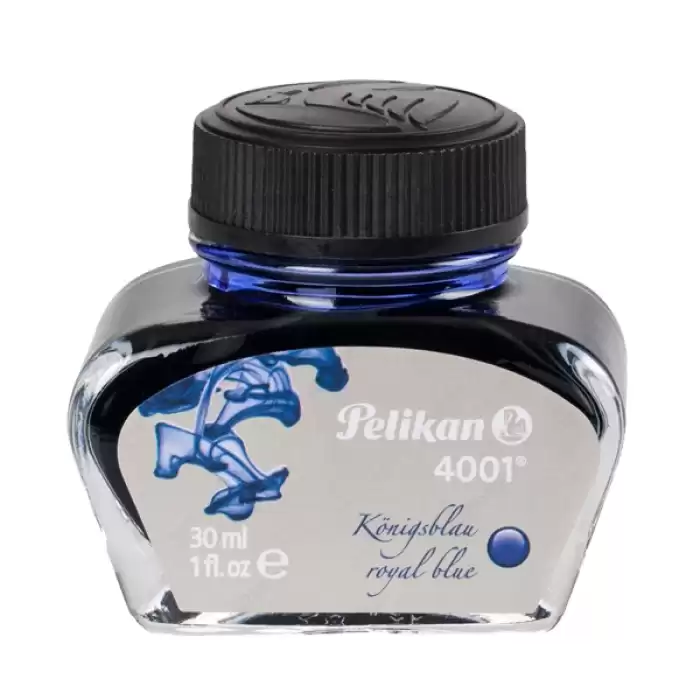 Pelikan Dolma Kalem Mürekkebi 30 Ml Mavi 4001 - 12li Paket