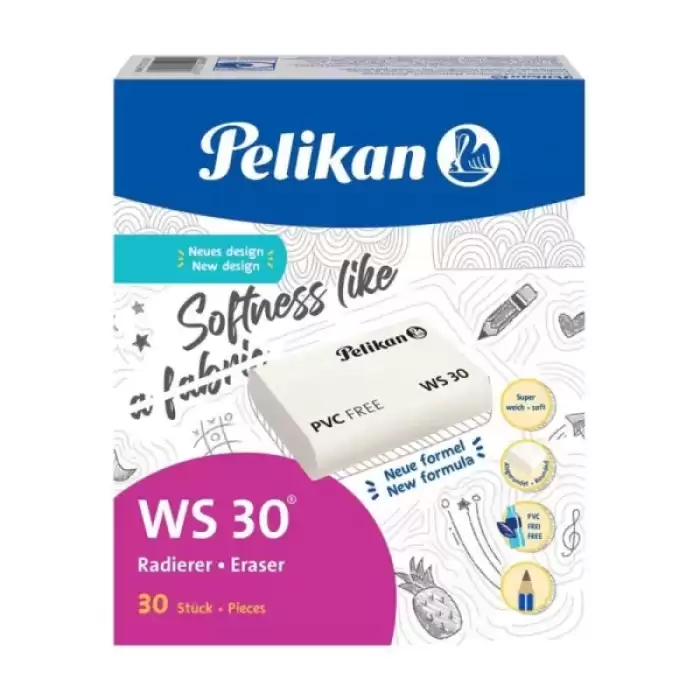 Pelikan Silgi Ws-30 - 30lu Paket