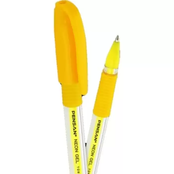 Pensan Jel Kalem Jely Neon Sarı 2801 - 12li Paket