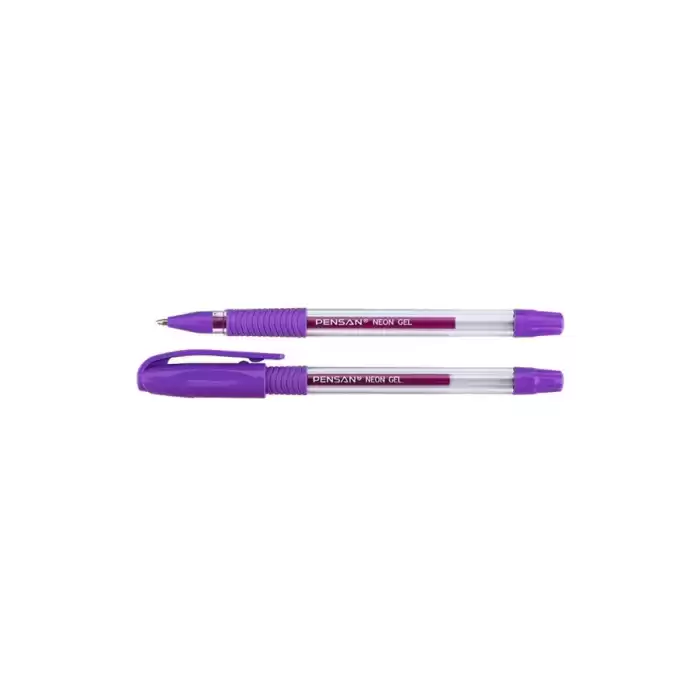 Pensan Jel Kalem Jely Neon Violet 2801 - 12li Paket