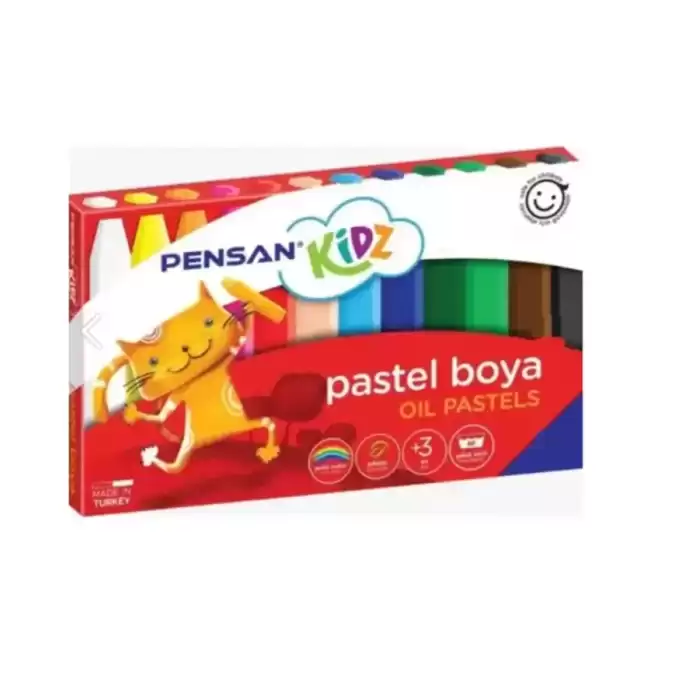 Pensan Kidz Pastel Boya 18 Renk