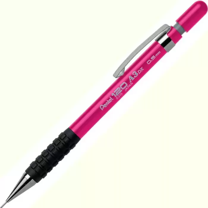 Pentel Versatil Kalem 120 A3Dx 0.5 Mm Pembe A315-P X - 12li Paket