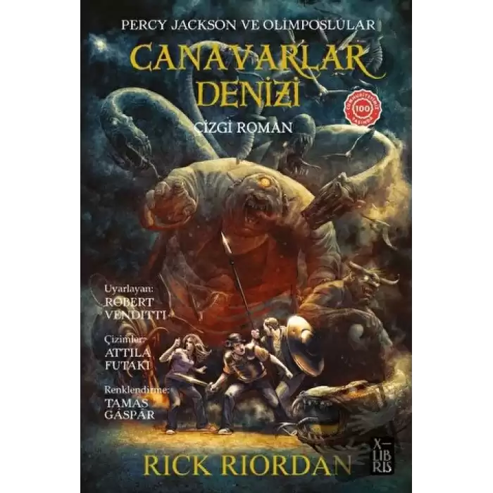 Percy Jackson ve Olimposlular Canavarlar Denizi-Çizgi Roman