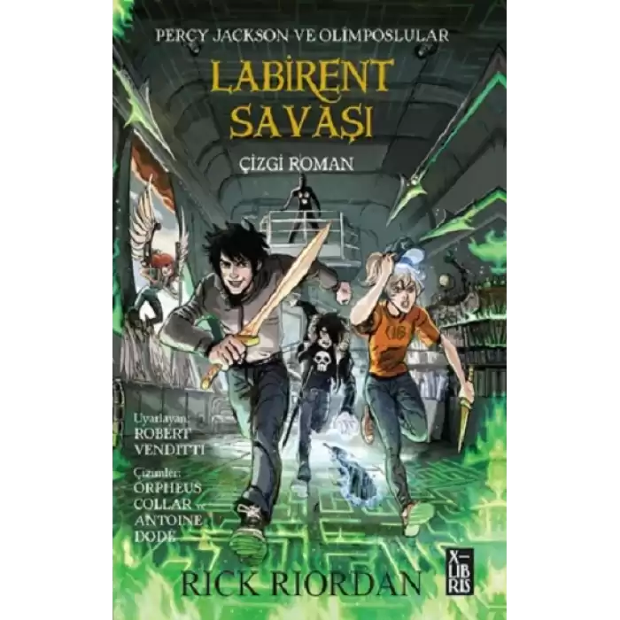 Percy Jackson Ve Olimposlular Labirent Savaşı - Çizgi Roman