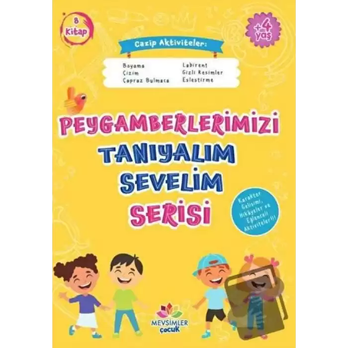 Peygamberlerimizi Tanıyalım Sevelim Serisi 8 Kitap Takım