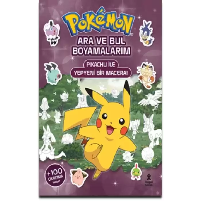 Pikachu ile Yepyeni Bir Macera! - Pokemon Ara ve Bul Boyamalarım