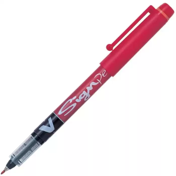 Pilot Roller Kalem Signo Pen İmza Kalemi Kırmızı Sw-Vsp-R - 12li Paket