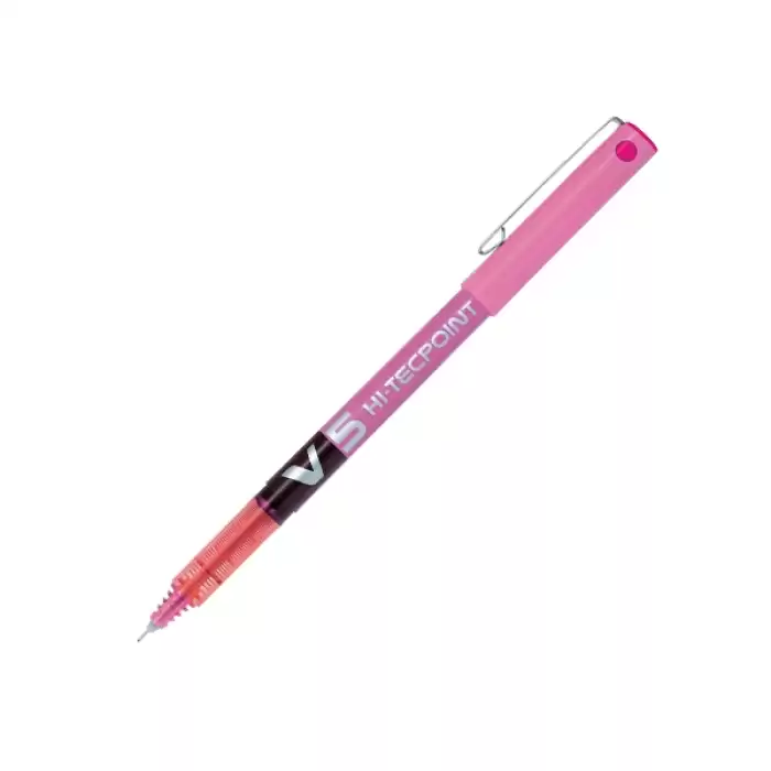 Pilot Roller Kalem V-5 Hıtecpoınt Pembe - 12li Paket