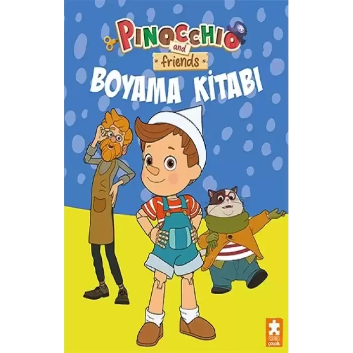Pinocchio and Friends – Boyama Kitabı 3