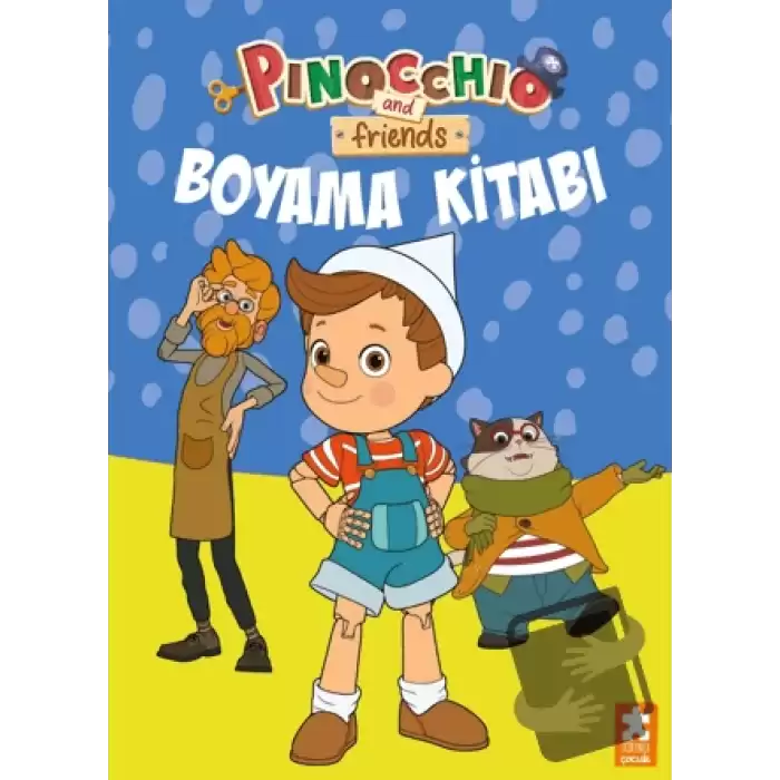 Pinocchio and Friends - Boyama Kitabı 3