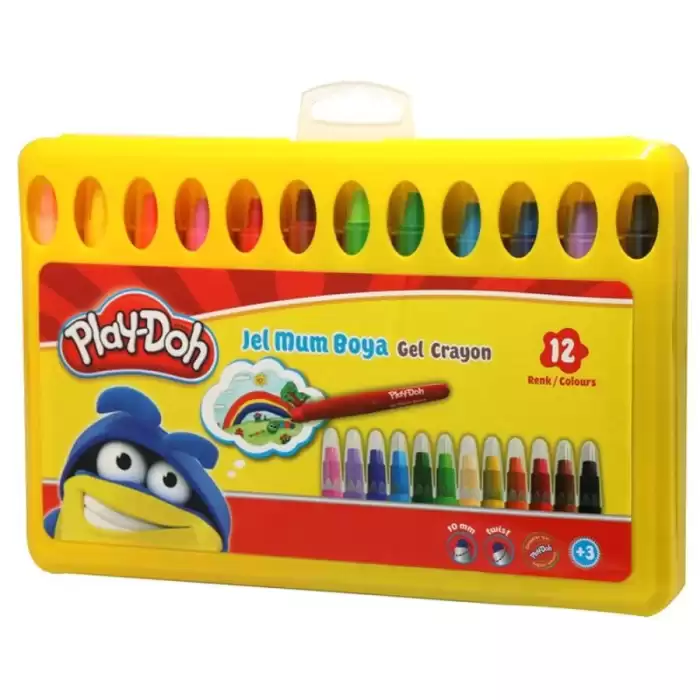 Play-Doh Jel Crayon 12 Renk Pp Box