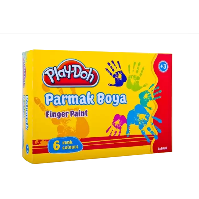 Play-Doh Parmak Boyası 30 Ml 6 Renk Play-Pr001