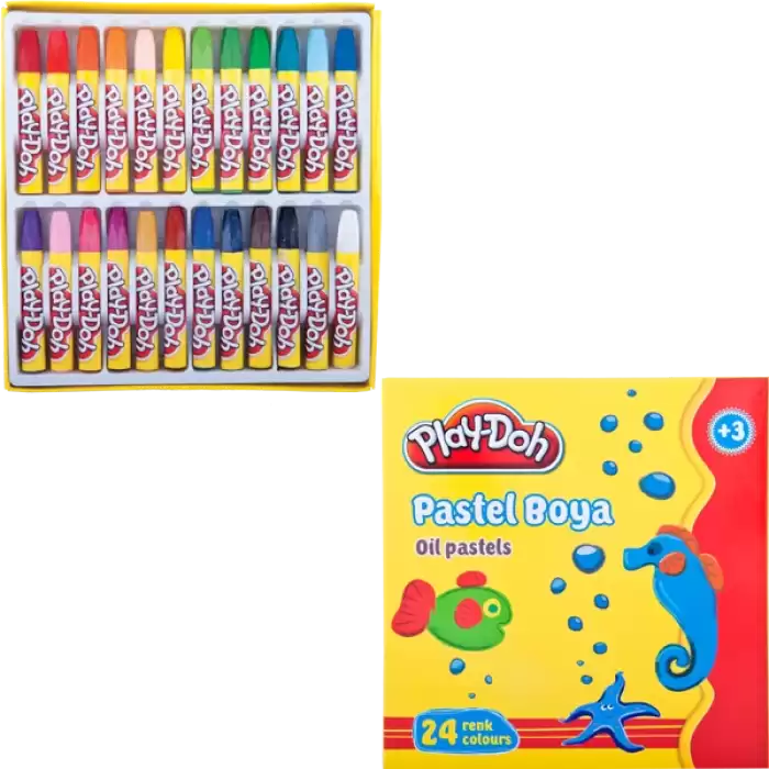 Play-Doh Pastel Boya 24 Renk Play-Pa004