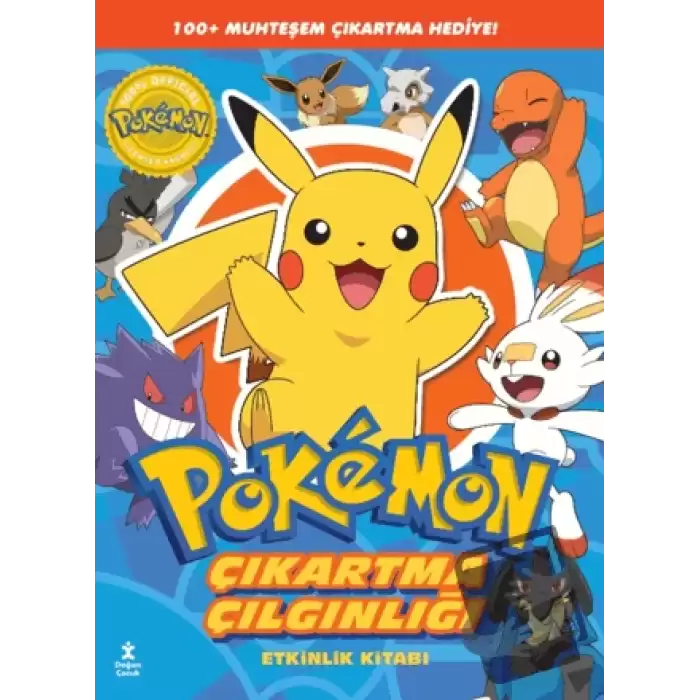 Pokemon - Pikachu Çıkartma Çılgınlığı Etkinlik Kitabı