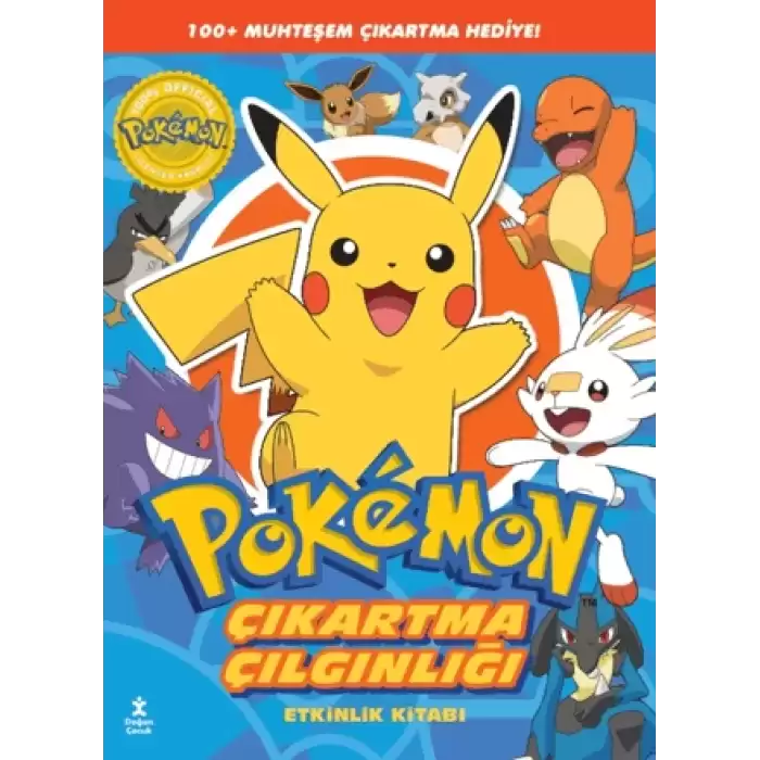 Pokemon - Pikachu Çıkartma Çılgınlığı Etkinlik Kitabı