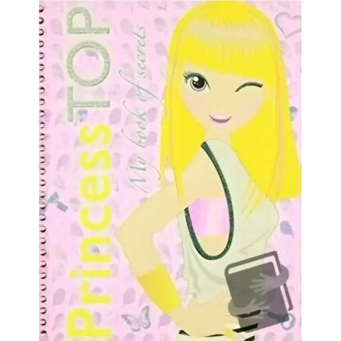 Princess Top My Book Of Secrets (Pembe)