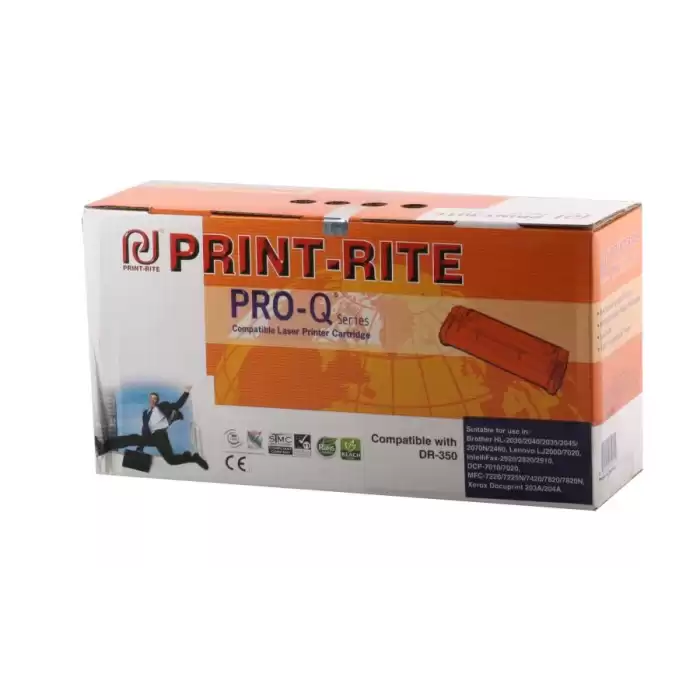 Print-Rite Brother Dr-2025 Muadil Drum Dr-350 Hl-2030-2040-2070 Mfc-7220-7225-7420-7820 Fax-2000-282