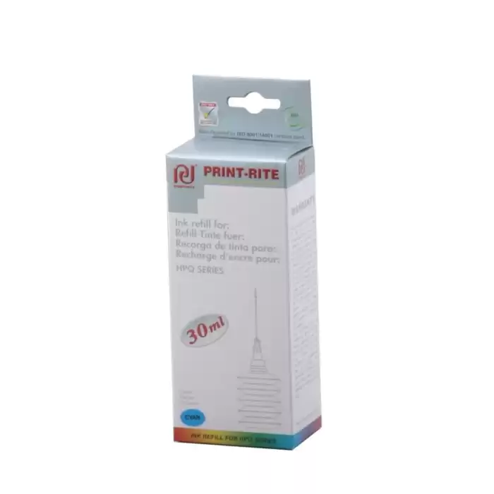 Print-Rite Hp Üniversal Dye Mavi Mürekkep 30Ml