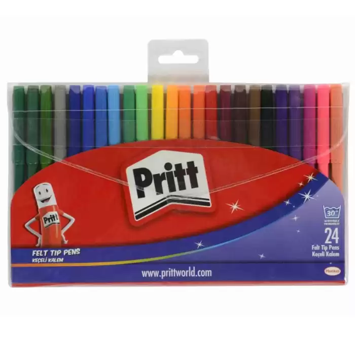 Pritt Keçeli Boya Kalemi 24 Renk 1774252