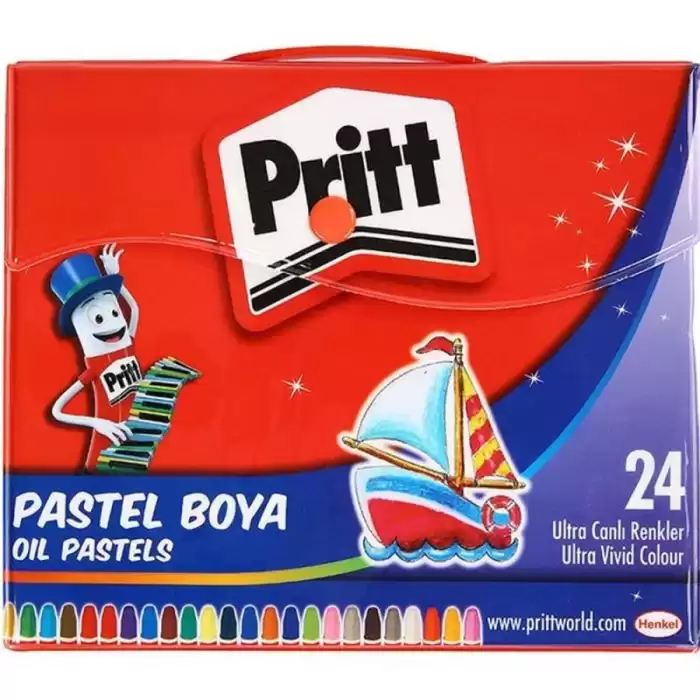 Pritt Pastel Boya Çantalı 24 Renk 1048064