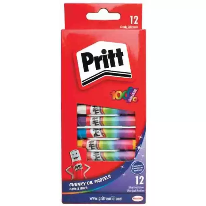 Pritt Pastel Boya Karton Kutu 12 Renk 1048061