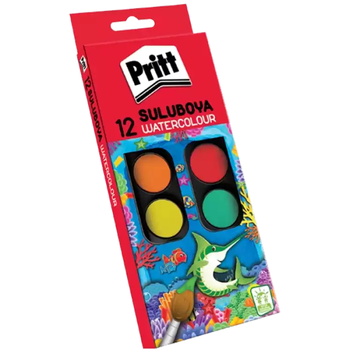 Pritt Sulu Boya Küçük Boy 12 Renk 1048082